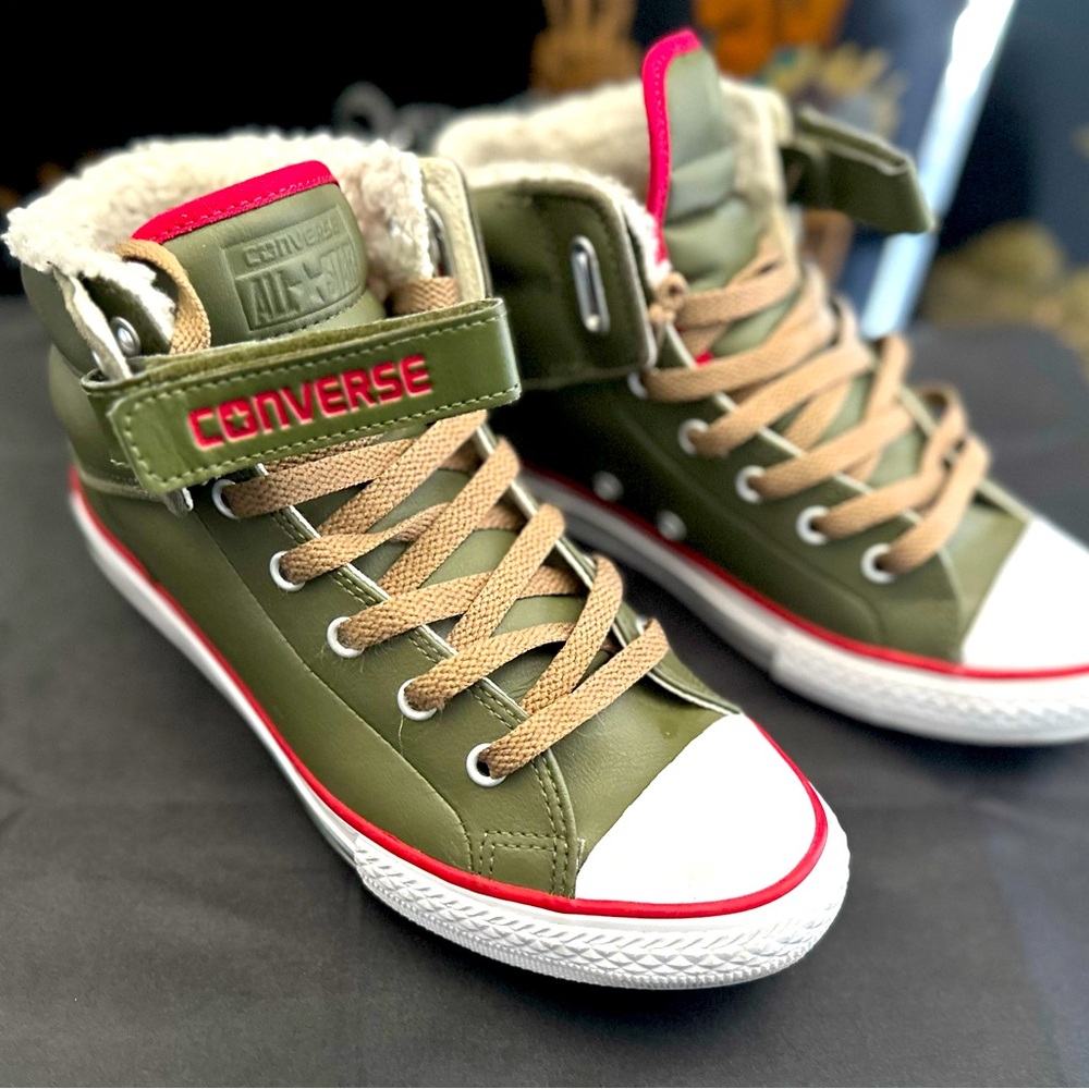 CONVERSE ALL STAR TRAINERS, LACE & STRAP